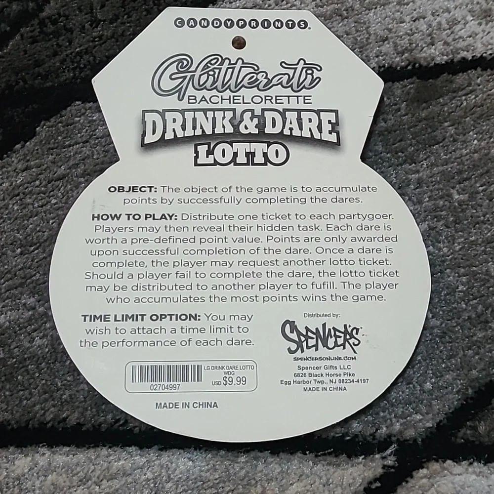 WEDDING KOOZIES GIFT TREAT BAGS DRINK & DARE BACHELORETTE LOTTO BUNDLE